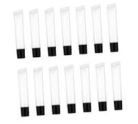 Veemoon 50pezzi Contenitori Trasparenti per Lucidalabbra Tubetti per Balsamo Labbra Fai da Te Adatti per Bagnoschiuma Lozione Corpo Shampoo Riutilizzabili e Leggeri