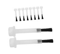Veemoon 50pezzi Pennelli per Smalto Base d Acqua Strumenti per Manicure Pennello per Top Coat Punte per Pennelli per Smalto Pennello di Ricambio per Olio per Unghie Applicatore