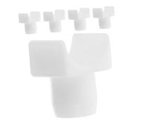 Veemoon 5pezzi Blocchi Guida Binario Per Sedile Sedia Rotelle Supporti Antiscivolo Resistenti Usura Ricambi Sedia Rotelle Facili Da Installare Per Stabilità e Confort