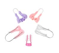 Veemoon 5pezzi Clip Per Modellare Naso in Silicone Morbido Dispositivo Di Bellezza Invisibile Per Reshaping Nasale Aiuta Sollevare e Formare Naso