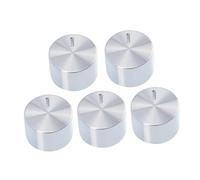 Veemoon 5pezzi Manopole in Alluminio Per Piano Cottura Gas Ricambio Pomelli Controllo Bruciatori Elettrodomestici Facili Da Installare Compatibili Con Fornelli Gas Standard Finitura