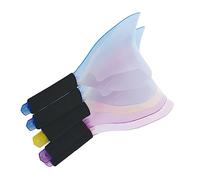 Veemoon 5pezzi Maschere Protettive Per Capelli Con Schermo Spray Copertura Antiscivolo Per Viso e Occhi Gadget Parrucchiere Per Uso Salon e Casa Protezione Spray Lacca Colori Casuali