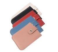 Veemoon 5pezzi Organizer Per Carte Estraibile in Pu Custodia Per Carte Estraibile Nascosta Organizer Per Per e Documenti Versatile e