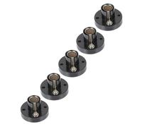 Veemoon 5pezzi Portalampada Vite Per Esperimenti Di Fisica Supporto Lampadina in Plastica Per Insegnamento Elettricità Base Luce Didattica Scolastica Attacco Lampadina Per Circuiti Educati