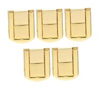 Veemoon 5pezzi Retro Style Zinc Alloy Chest Lock Latch Hasp for Suitcase Jewelry Box Toolbox Decorative Toggle Catch Hardware