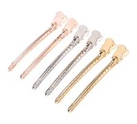 Veemoon 6 pezzi Clip per in Placcata con Becchi d Oca per Styling Clip Metalliche Resistenti per Donna per Creazioni Te e Fissaggio