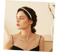 Veemoon 6 pezzi Fasce Elastiche Sottili con Scintillanti per Donne Accessori Leggeri e Comodi per Feste e