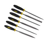 Veemoon 6 Pezzi Set 6 Mini Raspe per Legno e Plastica Denti a Raspatura in Acciaio e Impugnatura Nera Ergonomica per Lavori di Falegnameria e Finitura Precisa