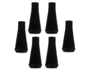 Veemoon 6 Punte di Freccia in Gomma da Gioco 8mm Resistenti all’Usura Punte di Freccia Smussate Sostitutive Sicurezza per Tiro L’Arco Pratica all’Aperto