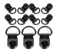 Veemoon 60 Fibbie in Acciaio Resistente per Scarponi da Trekking Ganci per Lacci Antiscivolo Regolazione Rapida Accessori per Riparazione Scarpe da Arrampicata e Escursionismo Kit 60