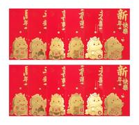 Veemoon 60 Pezzi Chinese Envelopes Year Of The Horse Creative Lucky Money Packets in Paper For Lunar Year Vietnamese Tet Family