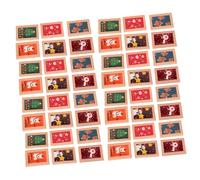 Veemoon 60 Pezzi Miniature Resin Photo Frames Vintage Christmas Tiny Picture Frames For Dollhouse DIY Holiday Decorations And Festive Micro Landscape Display