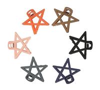 Veemoon 6pezzi Ferma Capelli Forma di Stella Forcine Semplici e Bellissime per Donne di Tutte le Età Adatte Vari Usi e Occasioni