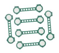 Veemoon 6pezzi Serrature Per Armadietti in Plastica Di Serrature Di Sicurezza Per Ragazzo Ragazza Protezione Per Mobili Da Cucina Forno Wc Frigorifero Cassettiera Finestra o Lavastoviglie