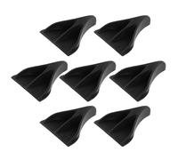 Veemoon 7 Pezzi Diffusore Aerodinamico per Auto e Camion Nero in Gomma per Miglioramento Stile Esterno Unico e Accessori per Esterni Auto