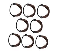 Veemoon 8 Pezzi Elastici per Capelli Elastici Parrucca Fasce per Coda di Cavallo Resistenti e Invisibili Accessori Moda per Ragazze Donne e Adolescenti Protezione Capelli Senza Danni