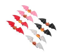Veemoon 8 Pezzi Halloween Hair Clips With Pumpkin And Bat Wings in Gothic Costume Accessories For Women And Party Cosplay