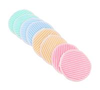 Veemoon 8 pezzi Struccanti Riutilizzabili e Cristallo per La Del e Rimozione Del Adatti Tutti Tipi Ipoallergenici e Morbidi