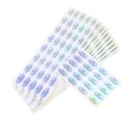 Veemoon 800 pezzi Etichette Adesive Impermeabili Qc Passed Ovali Resistenti per Controllo Qualità Rapido e Duraturo
