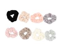 Veemoon 8pezzi Anelli per Capelli per Intestino Crasso Elastici per Capelli Corde per Accessori per Anelli per Morbidi e Lisci Resistenti e Duraturi Facili da Indossare e Fissare