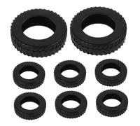 Veemoon 8pezzi Coperture Protettive Per Ruote Silicone Per Valigia Riduzione Rumore e Assorbimento Urti Accessori Per Trolley Copriruote Antiscivolo