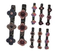 Veemoon 8pezzi Mollette per Capelli Forma di Fiore e Becco d Anatra Piccole e Accessori per Capelli Francesi Fermagli per Dettagli Delicati e Tenuta Affidabile