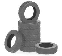 Veemoon 8pezzi Protezione Ruote Valigie Silicone Copriruota Rotelle Antiscivolo Proteggere Ruote Trolley