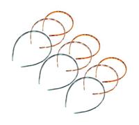 Veemoon 9pezzi Fascia per Capelli da Donna in Plastica Leggera per Tenere i Capelli Lontani Durante Trucco Pulizia del Viso con Presa Sicura e Design Moderno