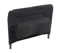 Veemoon Accessori Per Rialzo Poggiatesta e Schienale Sedia Rotelle in Rete Resistente Estensione Ergonomica Per Comfort Utenti Alti Ricambio Carrozzina Disabili in Acciaio Carbonio