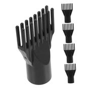 Veemoon Accessori Ugelli Diffusori per Asciugacapelli in Plastica Abs 5 Pezzi per Toelettatura Animali Domestici Ugello a Pettine per Asciugatura Rapida e Cura Sicura