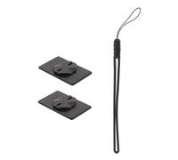Veemoon Adattatore Adesivo Accessorio Manubrio per Supporto Telefono da Bicicletta 2 Pezzi Supporto Stabile Compatibile con Base Computer Bici per Smartphone e Ciclocomputer per Ciclismo