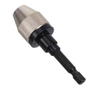 Veemoon Adattatore Chuck Mini Autoserrante Per Trapano Elettrico Ganasce Tre Punti Rame Comodo e Leggero Per Falegnameria e Progetti Di Fai Da Te