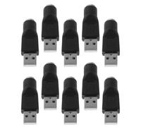 Veemoon Adattatore USB Maschio-femmina per Tastiera e Mouse Ps/2, Convertitore Compatto per Riparazione Notebook, Set da 10 Pezzi per Ufficio e Lavoro Portatile