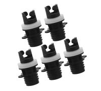 Veemoon Adattatore Valvola Aria per Pompa Kayak Gonfiabile, Set 5 Pezzi Connettori Pompa SUP per Gommoni e Tavole da Surf, Guarnizione Anti-Perdita, Resistente e Compatto per Sport