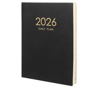 Veemoon Agenda giornaliera 2026: Quaderno in similpelle con - Agenda per insegnanti di inglese A4-11,2 x 8,2" - di 356 giorni per obiettivi, concentrazione e organizzazione
