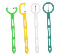 Veemoon Allenatore Muscolare Orale Per Esercizio Punta Lingua, Set 4 Pezzi, Miglioramento Pronuncia e Riabilitazione Del Linguaggio, Dispositivo Compatto e Confortevole Per Ragazzo Ragazza e Adulti