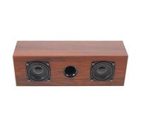 Veemoon Altoparlante PC Cablato in Legno Suono Surround Immersivo e Ingresso Aux 3,5mm, Design Retro per Uffici Domestici e Boutique, qualità Audio Superiore Snr ≥83db