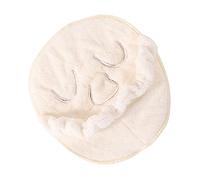 Veemoon Asciugamano Bellezza in Pile Di Corallo Spesso, Maschera Viso Riscaldabile e Raffreddabile, Per Cura Quotidiana Della Pelle Femminile