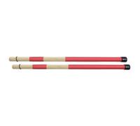 Veemoon Bacchette in Bamboo Resistenti per Batteria 2 Pezzi Rosso Forte Senso di Gravità per Percussionisti e Bande Giovanili