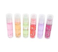 Veemoon Balsamo Labbra Idratante alla Frutta 6Pcs Lucidalabbra Liquido Colore Protezione e per Tutti i Tipi Labbra per l'Inverno