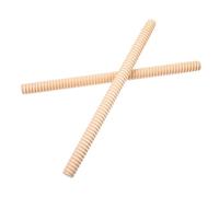 Veemoon Bastoncini Ritmici in Legno 2 Pezzi, Accessori Musicali Sicuri Per Ragazzo Ragazza Design Antiscivolo, Strumenti a Percussione Educativi Per Asilo e Scuola Primaria