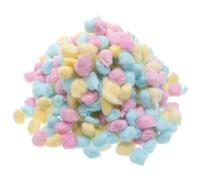 Veemoon Batuffoli di Cotone Colorati la Pulizia del Viso, 500 G, Morbidi e Delicati, Multiuso per Trucco e Cura della Pelle, Confezione Pratica per Uso Quotidiano