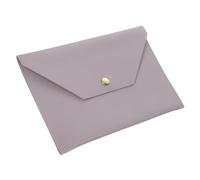 Veemoon Borsa Per Cosmetici Portatile Mini, Piccola Pochette Per Trucco Bottone Resistente, Porta Fazzoletti Per Borsa, Per Viaggi e Cura Della Pelle, Colore Viola, Compatta e Pratica