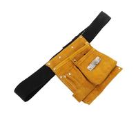 Veemoon Borsa Per Da Cintura Pelle Spessa Pouch Regolabile Per Uso Costruzione e Falegnameria Capacità Ampia e Materiale Resistente All Usura