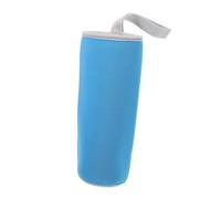 Veemoon Borsa Termica per Il Trasporto di Bottiglie d'Acqua da 550 Ml - Set di Bicchieri Supporto per Bottiglie in Acciaio Inox O Plastica - Portatile Leggera (Lake)