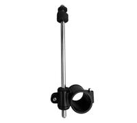 Veemoon Braccio di supporto per piatti con morsetto per batteria | Braccio di montaggio per piatti per batteria elettronica e a percussione, fissaggio sicuro, diametro interno 10 mm e 38 mm