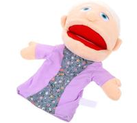 Veemoon Burattino a Mano Realistico in Peluche, Marionetta Educativa per Raccontare Storie, Giocattolo Decorativo e Adulti, per Spettacoli e Momenti di Gioco Interattivo