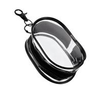 Veemoon Bustina Trasparente in Pvc Custodia da Viaggio per Gioielli e Cavi di Ricarica Borsa Leggera e Portatile per Sport Festival e Uso Quotidiano