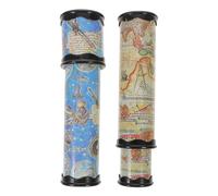 Veemoon Caleidoscopio Rotante in Plastica 2 Pezzi Giocattolo Educativo per Sviluppo Cognitivo Coordinazione Occhio-Mano Gioco Interattivo Genitore-Figlio Colore Casuale Stile Casuale