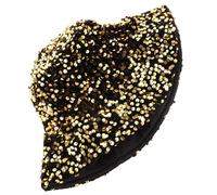 Veemoon Cappello Secchiello Decorativo con Paillettes per Cappello Cosplay per Spettacoli Leggero e Traspirante Design Accattivante